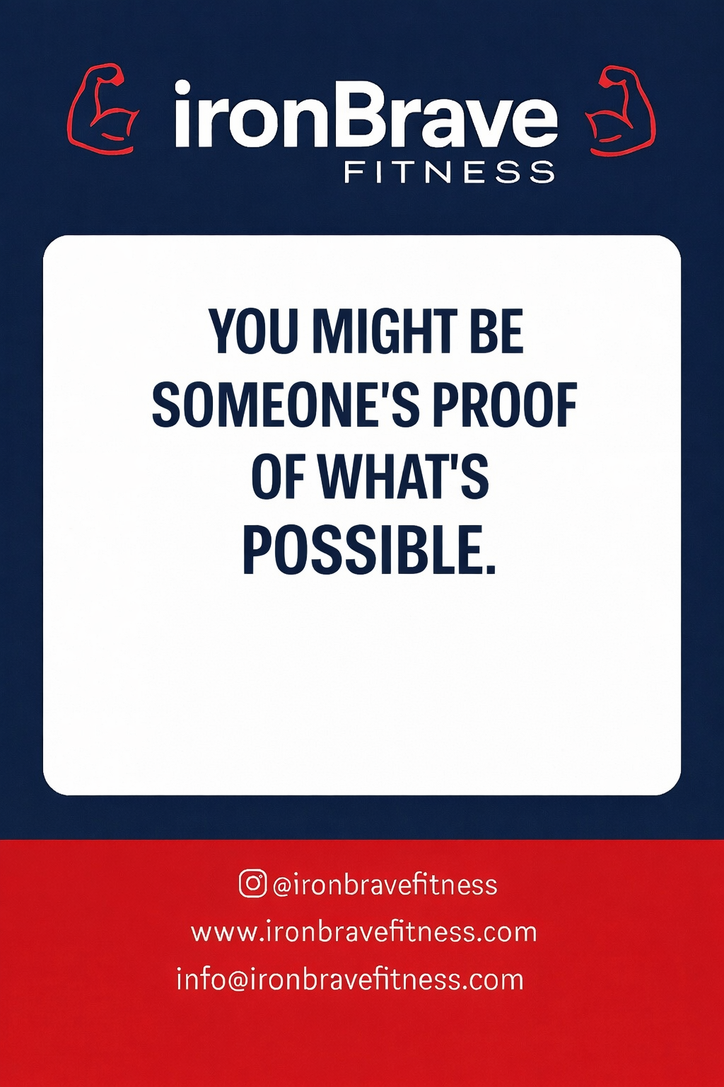 You Might Be Someone’s Proof of What’s Possible